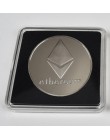 Pozłacane Bitcoin Bit moneta Litecoin marszczyć upamiętnienie metalowa moneta przezroczyste opakowanie akrylowe monety