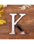 Akrylowe angielskie litery naklejka ścienna 3D DIY spersonalizowana nazwa samoprzylepne naklejki na lusterka na ślub urodziny Ho
