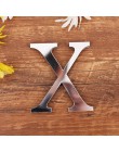 Akrylowe angielskie litery naklejka ścienna 3D DIY spersonalizowana nazwa samoprzylepne naklejki na lusterka na ślub urodziny Ho