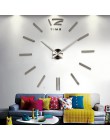 Sprzedaż zegar ścienny zegarek zegary 3d diy lustro akrylowe naklejki salon igła kwarcowa europa horloge darmowa wysyłka