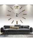 Sprzedaż zegar ścienny zegarek zegary 3d diy lustro akrylowe naklejki salon igła kwarcowa europa horloge darmowa wysyłka