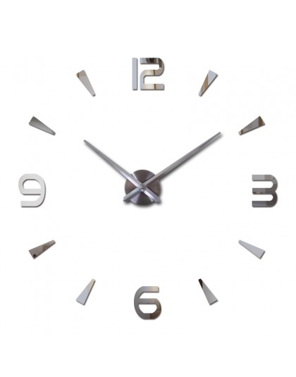 2019 nowy zegar ścienny kwarcowy zegarek reloj de pared nowoczesny design duże ozdobne zegary europejskie akrylowe naklejki salo