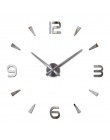 2019 nowy zegar ścienny kwarcowy zegarek reloj de pared nowoczesny design duże ozdobne zegary europejskie akrylowe naklejki salo