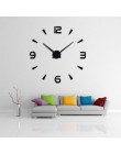 2019 nowy zegar ścienny kwarcowy zegarek reloj de pared nowoczesny design duże ozdobne zegary europejskie akrylowe naklejki salo