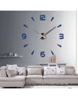 2019 nowy zegar ścienny kwarcowy zegarek reloj de pared nowoczesny design duże ozdobne zegary europejskie akrylowe naklejki salo