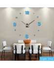 Duży zegar ścienny zegarek 3d zegary ścienne de pared home decoration 3d naklejki ścienne specjalny salon akcesoria do dekoracji