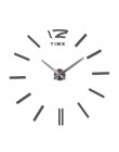 Sprzedaż zegar ścienny zegarek zegary 3d diy lustro akrylowe naklejki salon igła kwarcowa europa horloge darmowa wysyłka