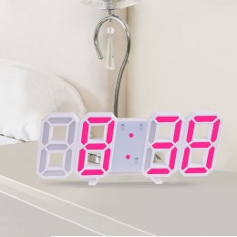 Anpro 3D duża LED cyfrowa ściana zegar data czas celsjusza Nightlight wyświetlacz stół do komputera zegary budzik z salonu