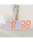 Anpro 3D duża LED cyfrowa ściana zegar data czas celsjusza Nightlight wyświetlacz stół do komputera zegary budzik z salonu