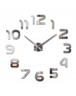 Nowy zegar zegarek zegary ścienne horloge 3d diy lustro akrylowe naklejki Home Decoration salon igła kwarcowa darmowa wysyłka