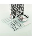 1 sztuka nowy zegar zegarek zegary ścienne Horloge 3d Diy lustro akrylowe naklejki dekoracja wnętrz salon igła kwarcowa