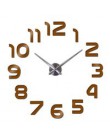 Nowy zegar zegarek zegary ścienne horloge 3d diy lustro akrylowe naklejki Home Decoration salon igła kwarcowa darmowa wysyłka