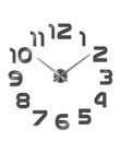 Nowy zegar zegarek zegary ścienne horloge 3d diy lustro akrylowe naklejki Home Decoration salon igła kwarcowa darmowa wysyłka
