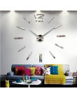 3d prawdziwy duży zegar ścienny rzucili lustro naklejki ścienne diy salon home decor modne zegarki przyjazdu kwarcowe zegary ści