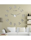 Oferta specjalna 3d duże akrylowe lustrzany zegar ścienny Diy zegarek kwarcowy martwa natura zegary nowoczesny wystrój domu salo