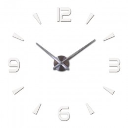 Diy akrylowa ściana lustrzana zegar duży kwarcowy zegarek martwa natura nowoczesne zegary salon dekoracji wnętrz naklejki 3d