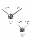 2019 gorąca sprzedaż zegar ścienny duże dekoracyjne zegary ścienne home decor zegary diy salon reloj naklejka z muralem