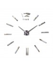 2019 gorąca sprzedaż zegar ścienny duże dekoracyjne zegary ścienne home decor zegary diy salon reloj naklejka z muralem