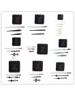 1 zestaw wiszące DIY zegarek kwarcowy cichy, ścienny zegara mechanizm kwarcowy naprawa ruch mechanizm zegara części z igłami