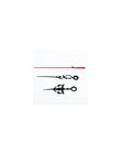 Precyzyjny zegar ścienny kwarcowy 2s Sweep 365 zestaw ruchu wał do 20mm cichy zegar ręce mechanizm Repair Tool DIY zestawy wymia