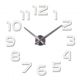 Moda z najwyższej półki 3d zegar ścienny reloj de pared zegarek kwarcowy nowoczesne zegary diy salon duże dekoracyjne naklejki m