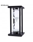Drewniane klepsydra piasek klepsydra 45/60 minut 20.5*10*10 minutnik zegar Xmas urodziny prezent Home Decoration Reloj De Arena