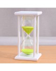 Drewniane klepsydra piasek klepsydra 45/60 minut 20.5*10*10 minutnik zegar Xmas urodziny prezent Home Decoration Reloj De Arena
