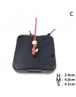 1 zestaw wiszące DIY zegarek kwarcowy cichy, ścienny zegara mechanizm kwarcowy naprawa ruch mechanizm zegara części z igłami