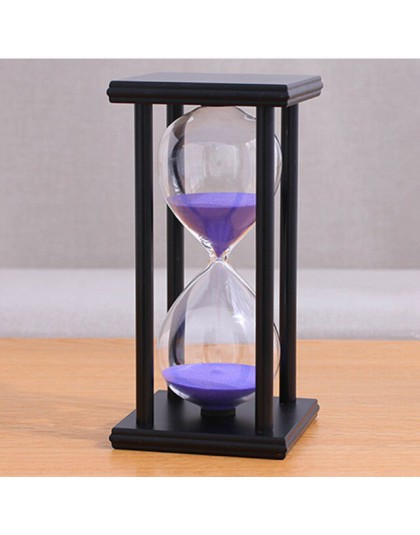 Drewniane klepsydra piasek klepsydra 45/60 minut 20.5*10*10 minutnik zegar Xmas urodziny prezent Home Decoration Reloj De Arena