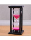 Drewniane klepsydra piasek klepsydra 45/60 minut 20.5*10*10 minutnik zegar Xmas urodziny prezent Home Decoration Reloj De Arena