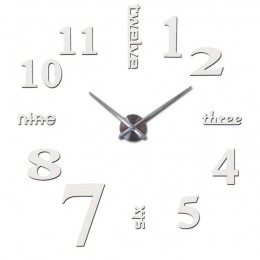 Nowa sprzedaż zegary ścienne zegary reloj de pared zegarek 3d diy lustro akrylowe naklejki kwarcowe nowoczesne dekoracje do domu
