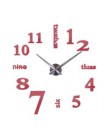 Nowa sprzedaż zegary ścienne zegary reloj de pared zegarek 3d diy lustro akrylowe naklejki kwarcowe nowoczesne dekoracje do domu