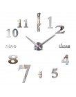 Nowa sprzedaż zegary ścienne zegary reloj de pared zegarek 3d diy lustro akrylowe naklejki kwarcowe nowoczesne dekoracje do domu