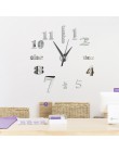 3d zegar ścienny nowoczesny design kuchnia dekoracyjne lustro samoprzylepne cyfrowe rocznika duży zegar ścienny na ścianie zegar