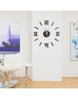 3d zegar ścienny nowoczesny design kuchnia dekoracyjne lustro samoprzylepne cyfrowe rocznika duży zegar ścienny na ścianie zegar
