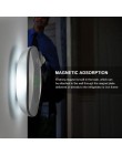 Inteligentny zegar ścienny z diodami LED, USB/AAA zasilany z baterii 2 kolory nocny zegar domowy, diody LED do sypialni toaleta 