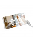 LED Mirror Mini cyfrowy budzik zegar stołowy elektroniczny czas temperatura data zegar z wyświetlaczem Home Decoration zegar cyf