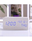 FiBiSonic cyfrowy budzik LED elektroniczny zegar na pulpicie wyświetlacz Alarm temperatury zegary YY-MM-DD