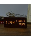 FiBiSonic cyfrowy budzik LED elektroniczny zegar na pulpicie wyświetlacz Alarm temperatury zegary YY-MM-DD