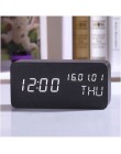 FiBiSonic cyfrowy budzik LED elektroniczny zegar na pulpicie wyświetlacz Alarm temperatury zegary YY-MM-DD