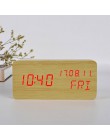 FiBiSonic cyfrowy budzik LED elektroniczny zegar na pulpicie wyświetlacz Alarm temperatury zegary YY-MM-DD