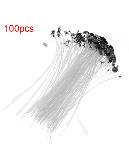 Lipasting 100 sztuk 2.5/4/5/6/7/9/15/20cm bawełna świeca knot bezpłomieniową knot do odlewania świec urodziny świeca bożonarodze