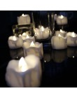 Opakowanie 12 zdalnych lub nie zdalnych świec noworocznych, zasilany z baterii podgrzewacze Led, podgrzewacze fałszywe światło ś