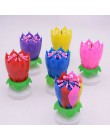 Creative Music Cake Candle Rotating Flower Candle Birthday Art Candle Lights Party Diy Cake Decoration Best Gift For Girl Friend