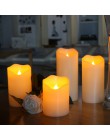 Bezpłomieniowa nierówna krawędź elektryczna parafina świeca led na wesele/dom/boże narodzenie/dekoracja i piękne światło nocne