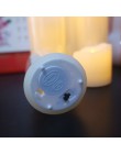 Bezpłomieniowa nierówna krawędź elektryczna parafina świeca led na wesele/dom/boże narodzenie/dekoracja i piękne światło nocne