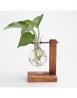 Drewniany stojak z mini wazonami o kulistym kształcie nowoczesny praktyczny funkcjonalny pojemny