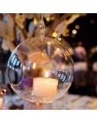 O.RoseLif marka szklana wisząca wazon Terrarium Ball Globe kształt mikro element dekoracji krajobrazu szklana do samodzielnego w