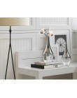 O.Roselif marka Nordic szklany wazon na kwiaty kreatywny srebrny Gradient suszone wstaw pulpit Terrarium biżuteria dekoracyjna p