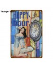 Retro Vintage Home Decor garaż metalowe tabliczki pin up dziewczyna plakat samochód motocykl samolot samolot z Sexy Lady naklejk